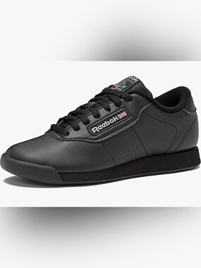 Reebok Classic Princess Wide D Sneakers | Women’s Size 7.5 | Black